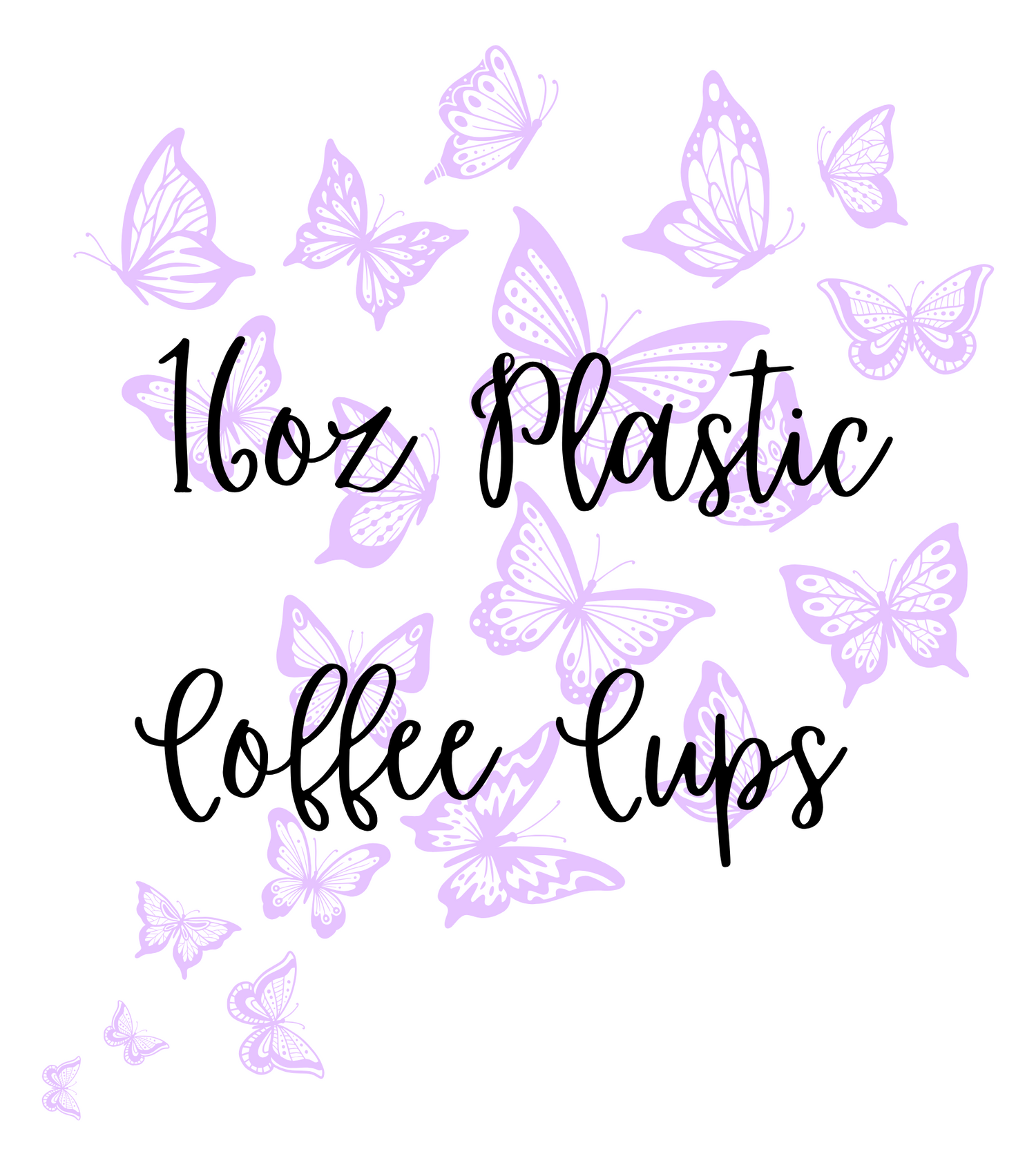 Plastic reusable Cups