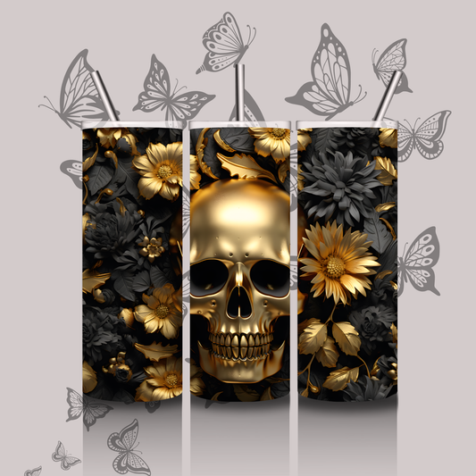 Gold Skull